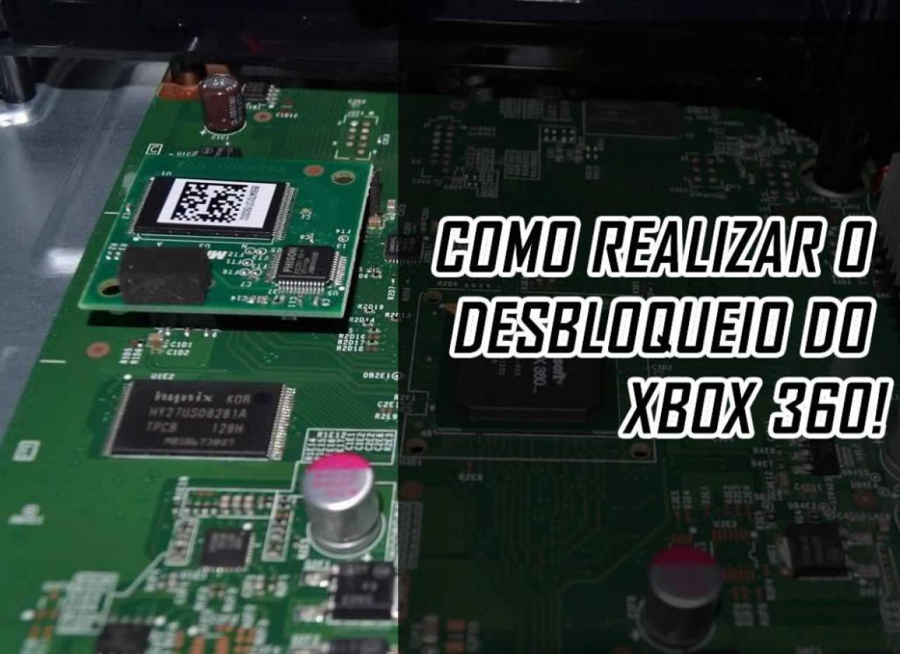 Tutorial desbloqueio do xbox 360